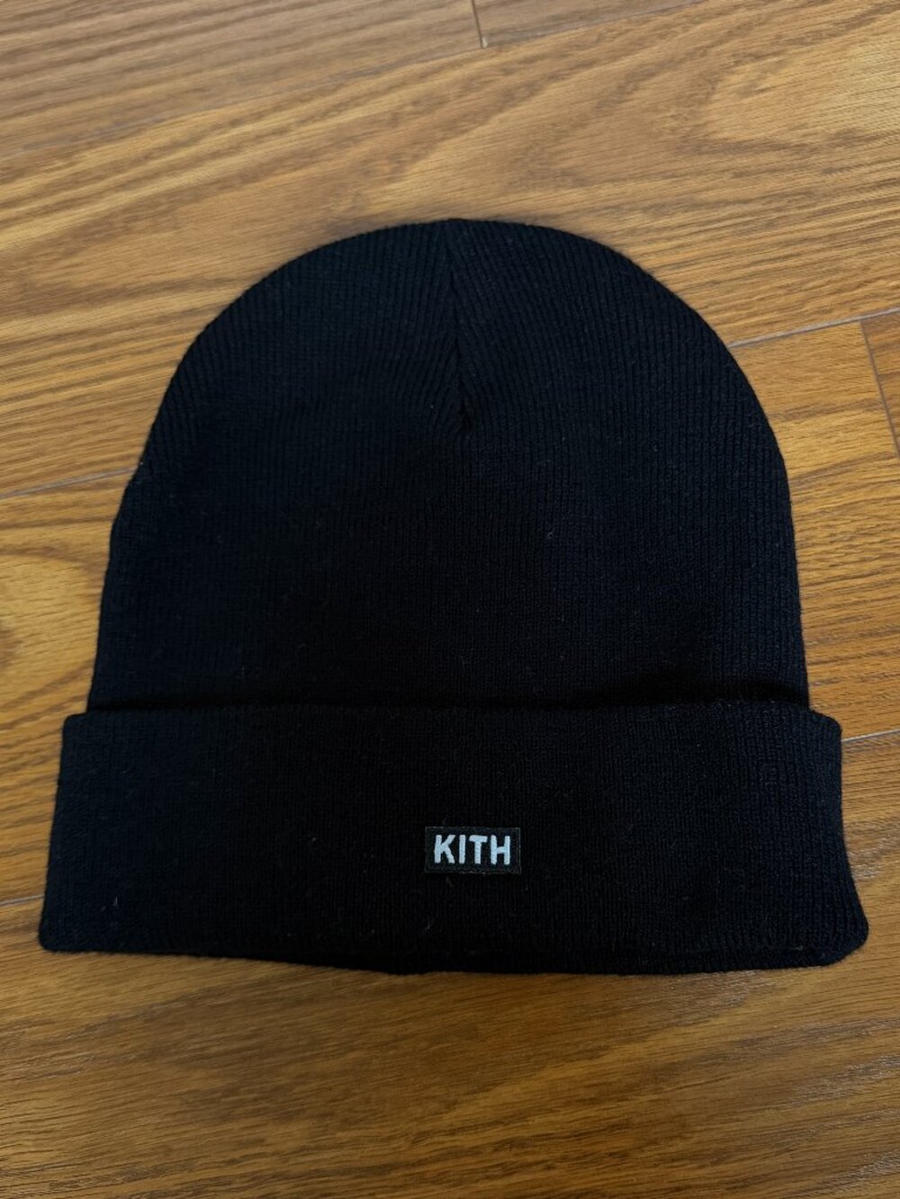 Kith Knit Beanie Black - OS